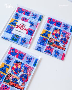 Card coloring - Stitch