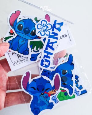 minipack-stitch-2 Promo 10 mini packs de stickers de Lilo y Stitch (cada pack incluye 5 stickers de 6 cm aprox).