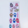 sticker-wtp--labubu Pack x3 💧 Waterproof sticker Labubu