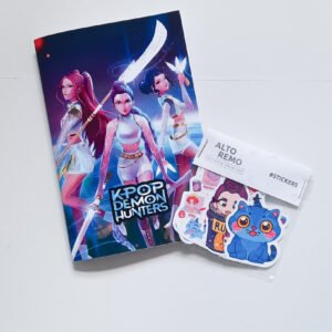 Guerreras K-pop, libretas para colorear