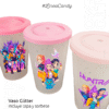 Vaso personalizado glitter