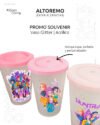 Promo x10 – Vasos Acrilico N°1 Personalizados | Souvenir Infantil