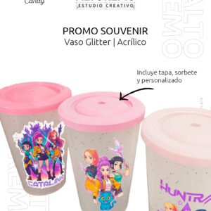 market--vaso Promo x10 – Vasos Acrilico N°1 Personalizados | Souvenir Infantil